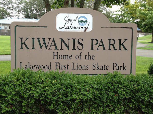 Kiwanis Park Entrance Sign