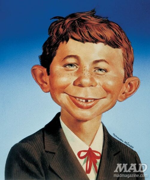 Alfred E. Newman - Candidate for Vice President.