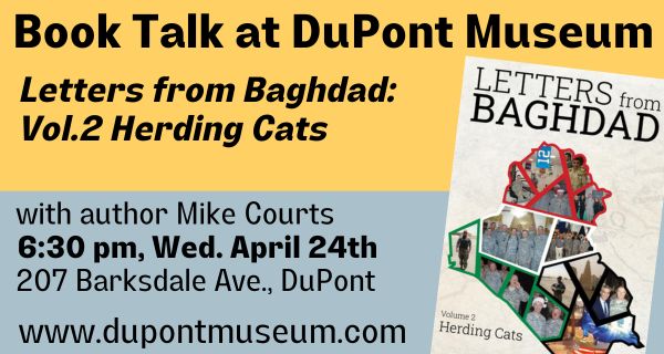 Book talk at DuPont Museum