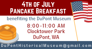 Pancake breakfast at the DuPont Museum