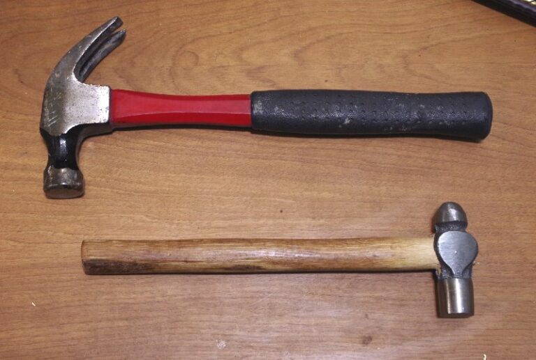 Most people if they have a hammer have a claw or framing hammer I
