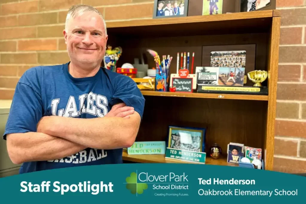 CPSD PE Teacher, Ted Henderson