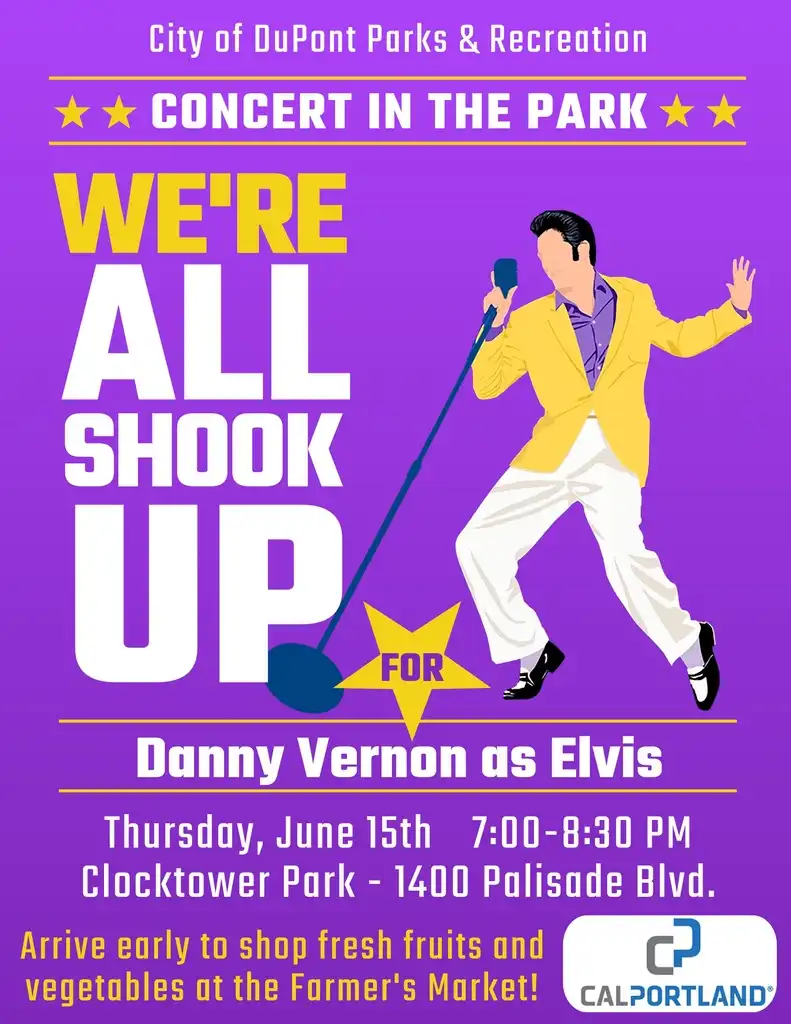 Join Danny Vernon as Elvis at his electric performance at Clocktower