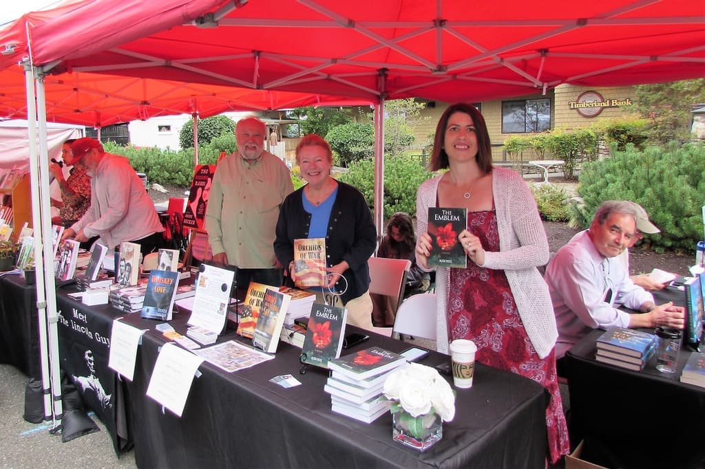 Some of last summer’s event’s authors from the Greater Gig Harbor